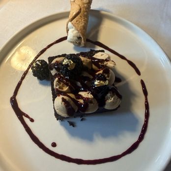 Gordon Ramsay Hell’s Kitchen - Chocolate cake with espresso mousse. Cannoli from the espresso martini. - Bars Near Me - Mashantucket, Connecticut