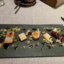 Esszimmer - Trout, Chestnut, Red Cabbage, Crustacean Powder