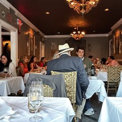 Mamma Maria - View of 2nd floor dining room. Beautiful and elegant but not stuffy at all.