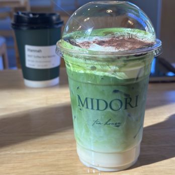 Midori Tea House - Iced Matcha Einspanner Cream - Coffee & Tea Near Me - Falls Church, Virginia Midori Tea House - Iced Matcha Einspanner Cream - Coffee & Tea Near Me - Falls Church, Virginia