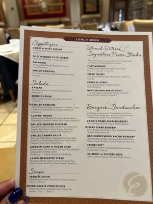 Menu photo 3 Eddie Merlot's Cincinnati, OH