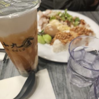 19 GOLD - Brown sugar milk boba with garlic pork belly - Taiwanese Near Me - Seattle, Washington 19 GOLD - Brown sugar milk boba with garlic pork belly - Taiwanese Near Me - Seattle, Washington