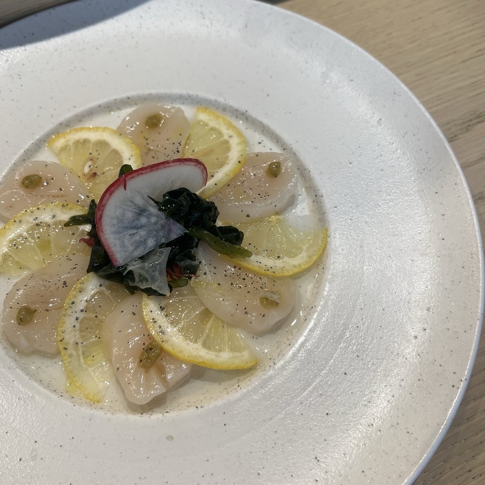 Akami Sushi - Scallop carpaccio - Sushi Bars Near Me - Arcadia, California Akami Sushi - Scallop carpaccio - Sushi Bars Near Me - Arcadia, California