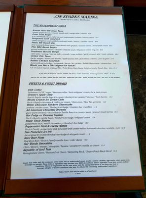 Menu photo 8 Sparks Water Bar Sparks, NV Menu photo 8 Sparks Water Bar Sparks, NV