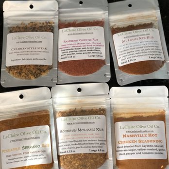 LeClaire Olive Oil - a variety of spices - Olive Oil Near Me - Le Claire, Iowa LeClaire Olive Oil - a variety of spices - Olive Oil Near Me - Le Claire, Iowa