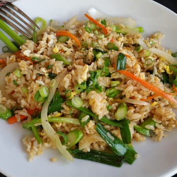 QQ Sushi & Kitchen - Veggie fried rice w/asparagus. - Sushi Bars Near Me - Spokane, Washington QQ Sushi & Kitchen - Veggie fried rice w/asparagus. - Sushi Bars Near Me - Spokane, Washington