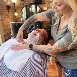 Old School Barber Shoppe - Shave and a haircut!