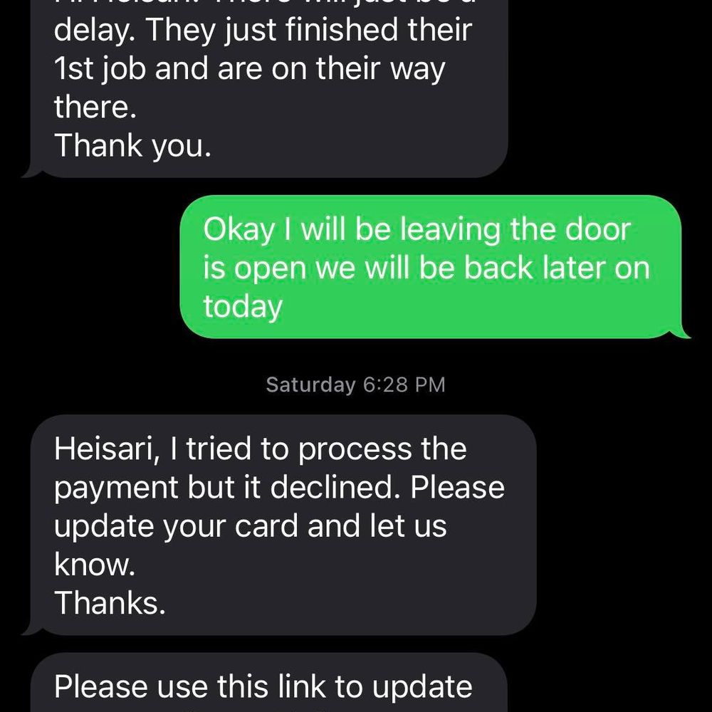 Mint Hawaiian Cleaning - They stated I was home the whole time and it clearly says that I was not home and that the door was open. This company is now defaming - Home Cleaning Near Me - Waipahu, Hawaii Mint Hawaiian Cleaning - They stated I was home the whole time and it clearly says that I was not home and that the door was open. This company is now defaming - Home Cleaning Near Me - Waipahu, Hawaii