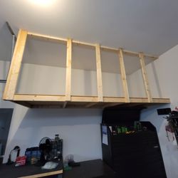 Cardinal State Home Improvements - Overhead garage storage