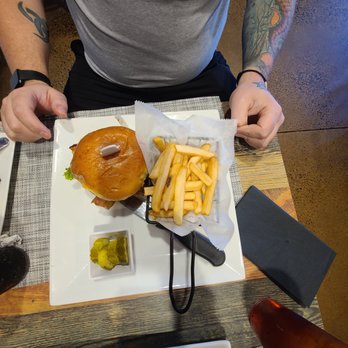 JoJo’s Family Restaurant - burger and fries- hubby loved this! - Seafood Near Me - Salisbury, Maryland JoJo’s Family Restaurant - burger and fries- hubby loved this! - Seafood Near Me - Salisbury, Maryland
