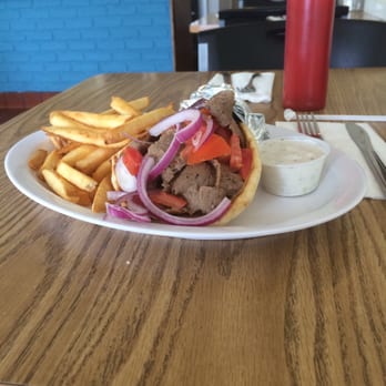 Olympic Cafe - I love gyros - Mediterranean Near Me - San Diego, California