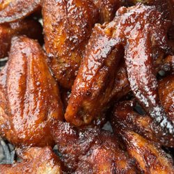 The Florida Pit Boys - SWEET N'  SASSY  JUMBO SMOKED WHOLE WING WEDNESDAY...