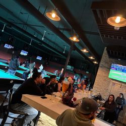 Half of the whole bar from a separate area