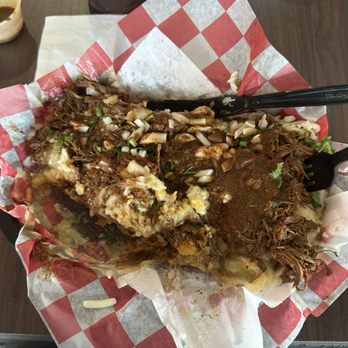 Crazy Fork - Birria potato - American Near Me - Lincoln, Nebraska Crazy Fork - Birria potato - American Near Me - Lincoln, Nebraska
