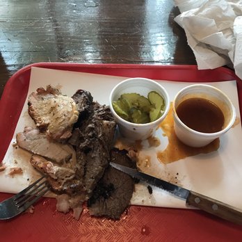 Cooper's Old Time Pit Bar-B-Que - Pork loin and brisket - Barbeque Near Me - Austin, Texas Cooper's Old Time Pit Bar-B-Que - Pork loin and brisket - Barbeque Near Me - Austin, Texas