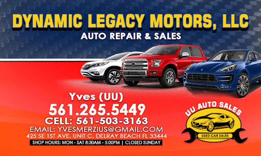 DYNAMIC LEGACY MOTORS Updated August 2024 425 SE 1st Ave, Delray