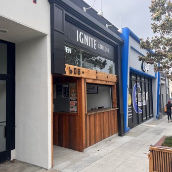 Ignite Coffee - Outside - it's a one-way street in front of this coffee shop. Easily accessible and convenient street parking right in front. - Coffee & Tea Near Me - Oceanside, California Ignite Coffee - Outside - it's a one-way street in front of this coffee shop. Easily accessible and convenient street parking right in front. - Coffee & Tea Near Me - Oceanside, California