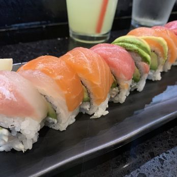 Mansun Sushi - Rainbow Roll - Japanese Near Me - Walnut, California Mansun Sushi - Rainbow Roll - Japanese Near Me - Walnut, California