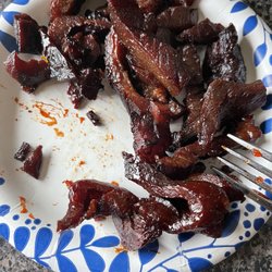 China Wok Restaurant - Over cooked BBQ Boneless Spare Ribs