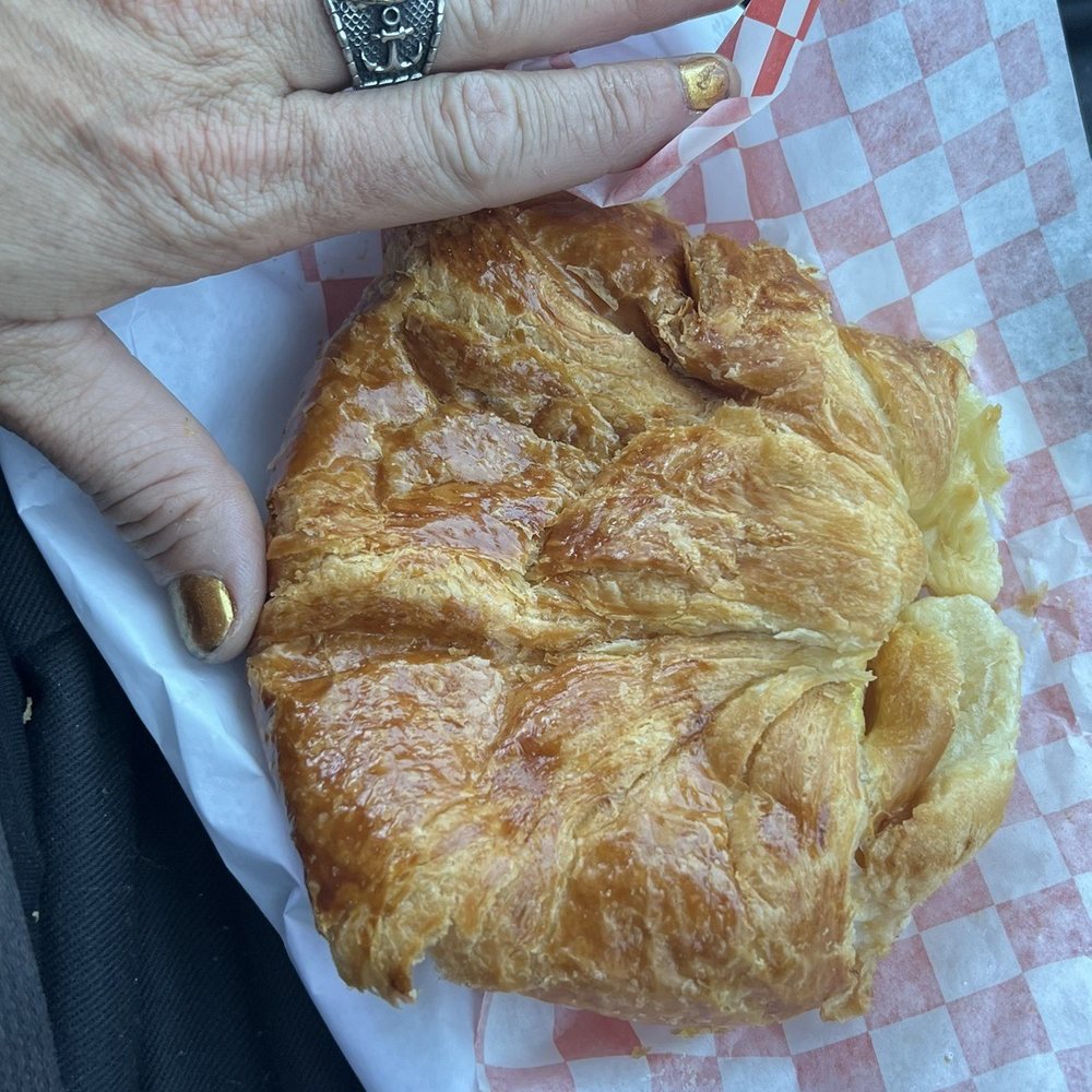Starlight Donuts - Ham/Egg/cheese croissant - Donuts Near Me - Barstow, California