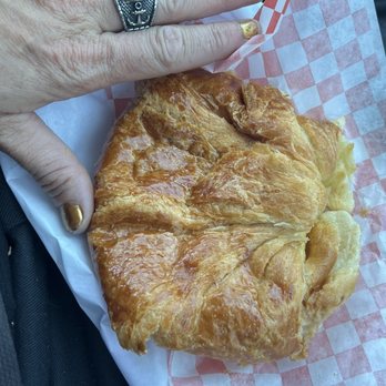 Starlight Donuts - Ham/Egg/cheese croissant - Donuts Near Me - Barstow, California