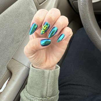 Organic Nail Bar - GelX Chrome Amazingness! - Nail Salons Near Me - Thousand Oaks, California Organic Nail Bar - GelX Chrome Amazingness! - Nail Salons Near Me - Thousand Oaks, California