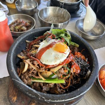Han Yang - Beef stone bi-bim-bap - Korean Near Me - Buena Park, California Han Yang - Beef stone bi-bim-bap - Korean Near Me - Buena Park, California