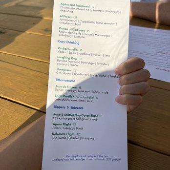 Lorelei - Cocktail menu - Bars Near Me - Pittsburgh, Pennsylvania