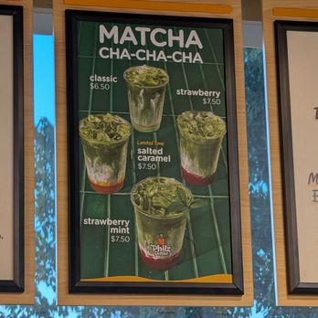 Philz Coffee - Matcha Cha Cha Cha menu - Coffee & Tea Near Me - Sacramento, California Philz Coffee - Matcha Cha Cha Cha menu - Coffee & Tea Near Me - Sacramento, California