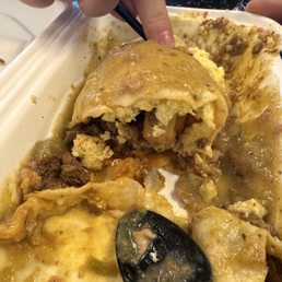 Smothered Steak Burrito