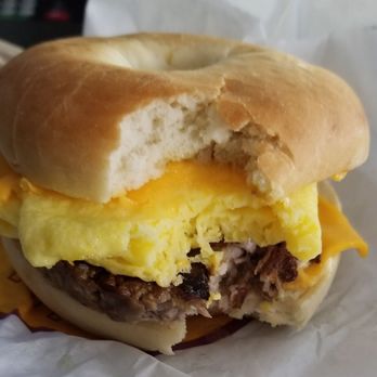 McDonald's - Steak egg and cheese bagels are baaaack! - Burgers Near Me - Spring Lake, North Carolina McDonald's - Steak egg and cheese bagels are baaaack! - Burgers Near Me - Spring Lake, North Carolina