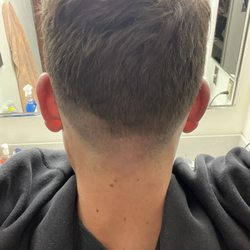 Happy Barber - Uneven and doesn't even look like I got a haircut, waste of 16 bucks.