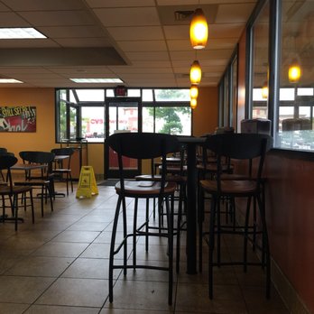 Jack in the Box - Dining area - high top tables - Fast Food Near Me - Bridgeton, Missouri