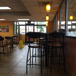 Dining area - high top tables