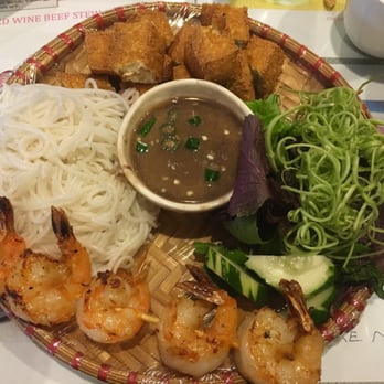 Pho 777 - Bun dau mam tom! --I asked for it without the pork. So good! - Vietnamese Near Me - Chicago, Illinois