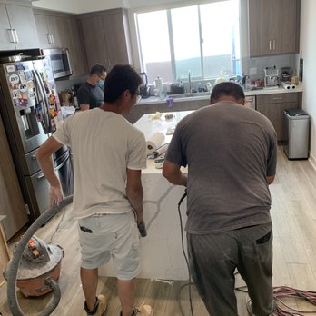 Homeplus Kitchen and Bath - Top and waterfall installation and cleaning - Countertop Installation Near Me - Lawndale, California Homeplus Kitchen and Bath - Top and waterfall installation and cleaning - Countertop Installation Near Me - Lawndale, California