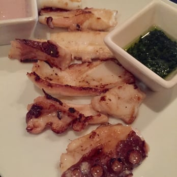 Terra Sur Cafe - Grilled Octopus Medallion - Peruvian Near Me - Tampa, Florida Terra Sur Cafe - Grilled Octopus Medallion - Peruvian Near Me - Tampa, Florida