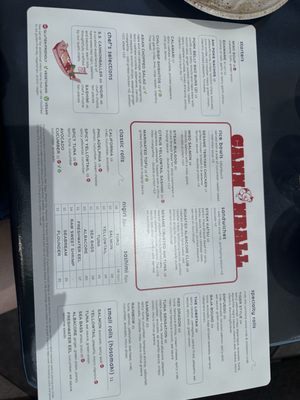 Menu photo 2 Cannonball San Diego, CA