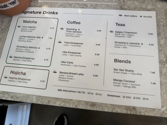 Menu photo 5 Yoka Tea Seattle, WA Menu photo 5 Yoka Tea Seattle, WA