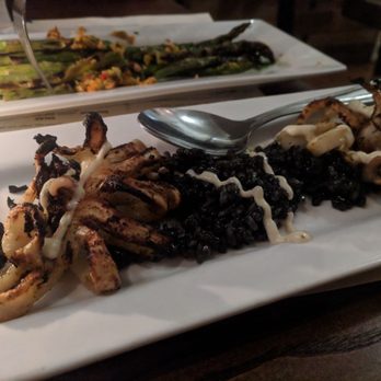 Taberna Tapas - Squid rice! - Spanish Near Me - Durham, North Carolina