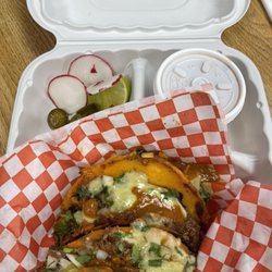 My Taco House - Quesobirria Tacos with consume