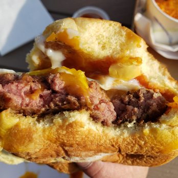 Road Grub Mobile - The inside of my Irish Flu burger - Food Trucks Near Me