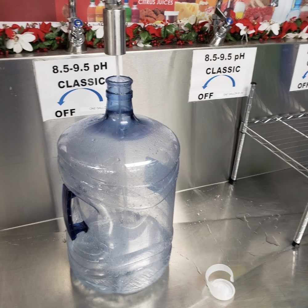 Jobe's Alkaline Water Station - a large water bottle on the counter - Water Stores Near Me - Schertz, Texas