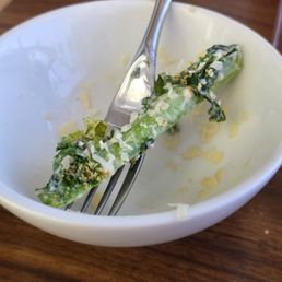 Would you like a big stem with your kale? Would you like a big stem with your kale?