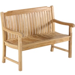 The Garden Teak - Deluxe bench available in 4 ,5 and 6 feet
