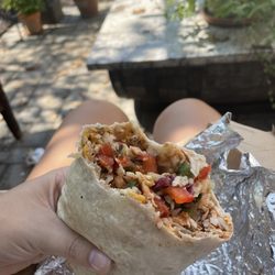 Twisted Fresh - Caribbean jerk chicken wrap with pineapple salsa