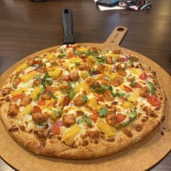 Tandoori pizza