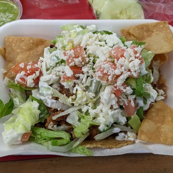 VIP Tacos - Al Pastor Tostada - Tacos Near Me - Anaheim, California