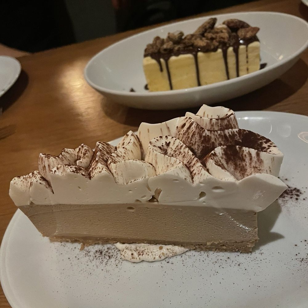 Osteria Elio Volpe - Tiramisu cheesecake - Italian Near Me - Vancouver, British Columbia Osteria Elio Volpe - Tiramisu cheesecake - Italian Near Me - Vancouver, British Columbia