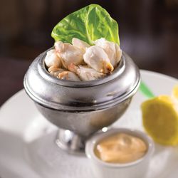 The Capital Grille - Jumbo Lump Crab Cocktail served with housemade mustard sauce.